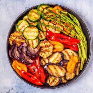 Barbecue Grilled Vegetables - Marinated