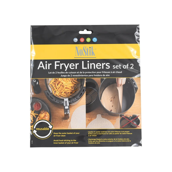 Nostick Air Fryer Liner (set of 2)