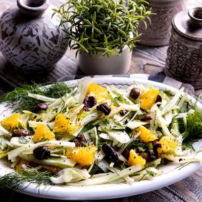 Winter Orange, Olive and Fennel Salad