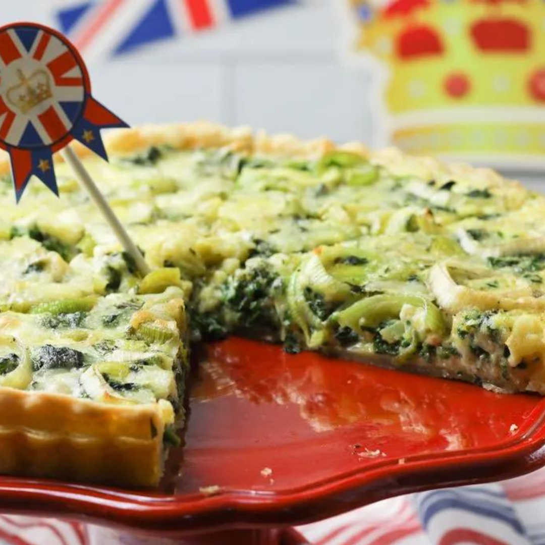 A Right Royal Relish Coronation Quiche Relish Cooking Studio