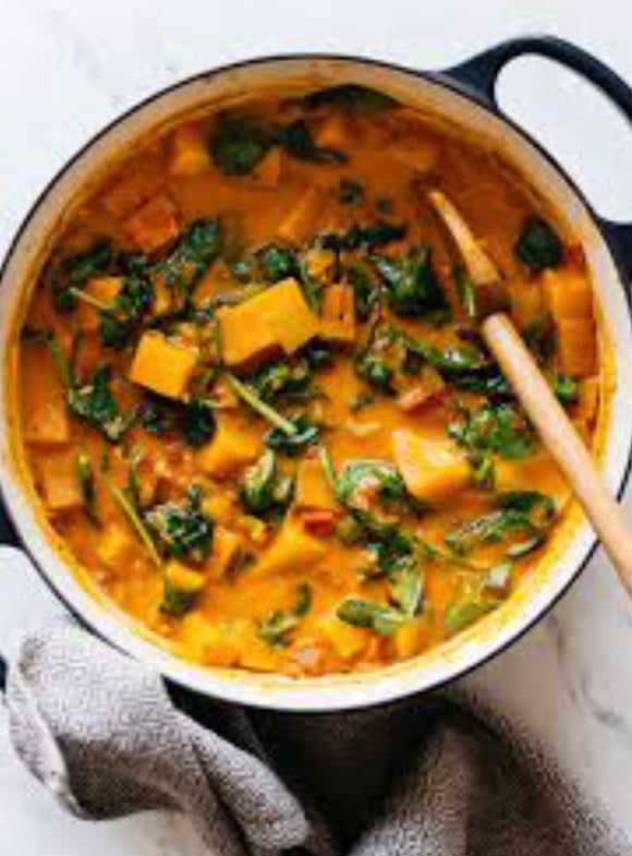 Roasted Butternut Squash Coconut Curry