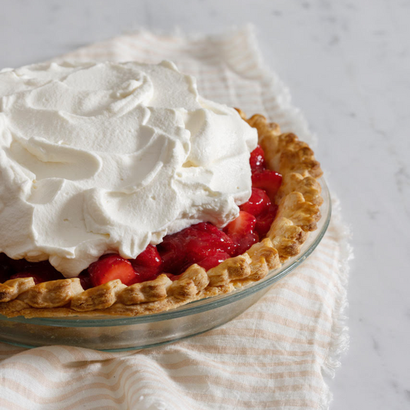 Anna Olson's Fresh Strawberry Hibiscus Pie