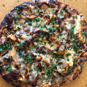 Barbecued Chicken Pizza