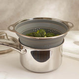 RSVP Collapsible Silicone Colander