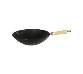 NON-STICK Wok w/Wood Handle