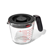 OXO Glass Measuring Cup with Lid - 2 cup