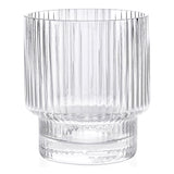 Ribbed Old Fashion Glass Set of 4