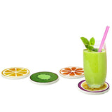 BIA Fruity Coasters (Set of 4)