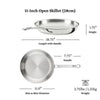 Hestan ProBond® Luxe Professional Clad Stainless Steel Skillet