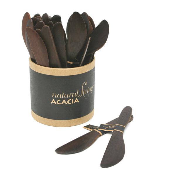 Natural Living   Dark Acacia Spreaders