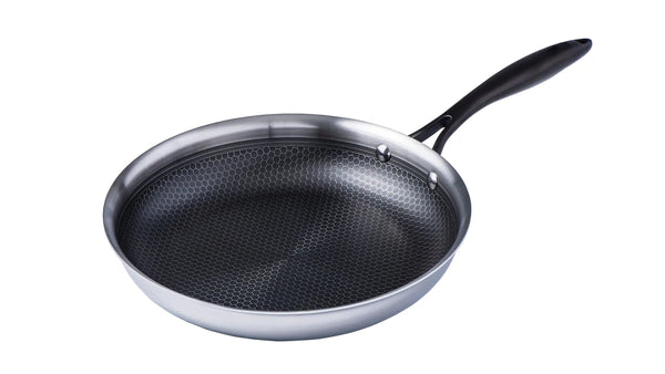Meyer Select Nickel Free Stainless Steel Frypan, Frying Pan, Steel Big  Frying Pan With Triply Base, Stainless Steel Cookware