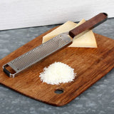Microplane Master Series Zester with Walnut Wood Handles