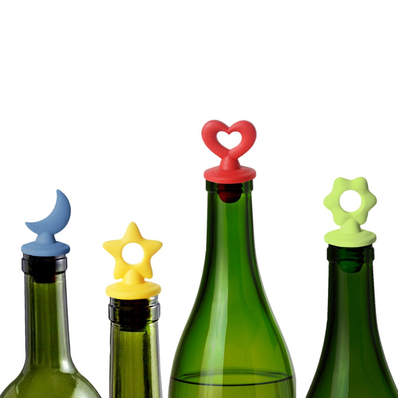 Oggi Bottle Stoppers - set of 2