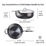 Hestan NanoBond Titanium Essential Pans