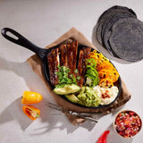 Victoria Cast Iron Fajita skillet