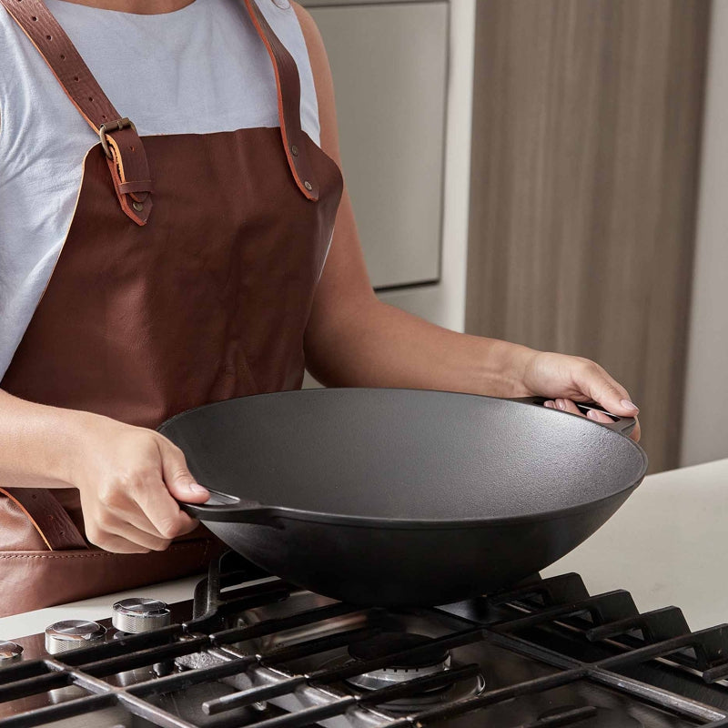 Victoria Cast Iron Wok – Relish Cooking Studio