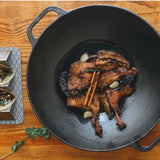 Victoria Cast Iron Wok