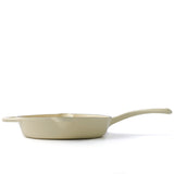 Victoria White Sable Enameled Cast Iron Skillet