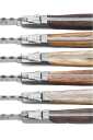 Style De Vie Laguiole Luxury Line Steak Knives Mixed Woods