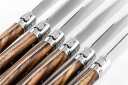Style De Vie Laguiole Premium Collection Dark Wood Steak Knives