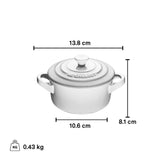 Le Creuset Holly Collection Mini Cocotte