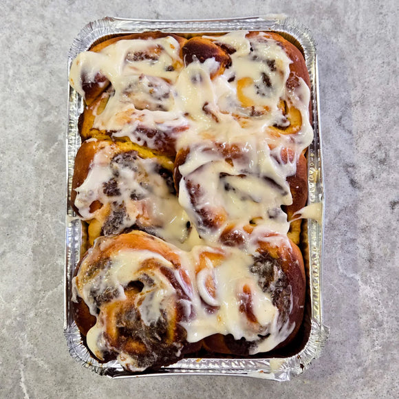 Cinnamon Rolls with Cream Cheese Frosting