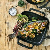 Le Creuset Alpine Outdoor Collection Enameled Square Grill Basket