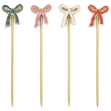 Danica Jubilee  Bowtique Cocktail Pick Set of 4 assorted
