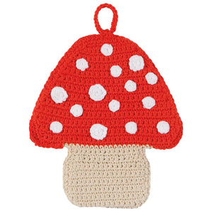 Danica Toadstool Crochet Trivet