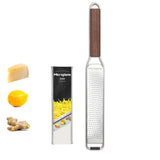Microplane Master Series Zester with Walnut Wood Handles