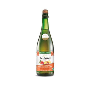 Val de France Apple Peach Organic Sparkling Juice