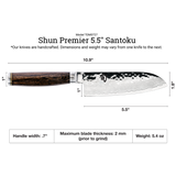 Shun Premier 5.5 Santoku Knife