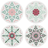 Now Designs Holiday Soak Up Coaster (Set of 4)