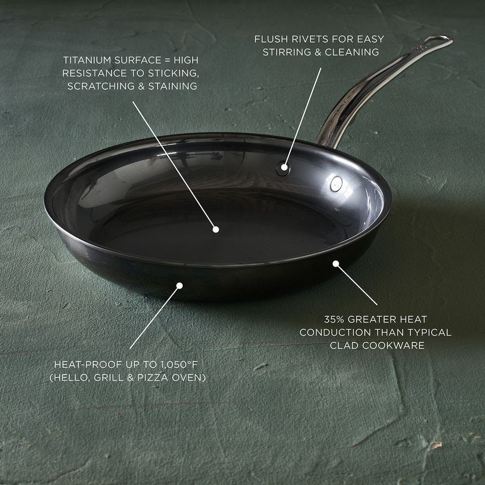 Hestan NanoBond Titanium Skillets – Relish Cooking Studio