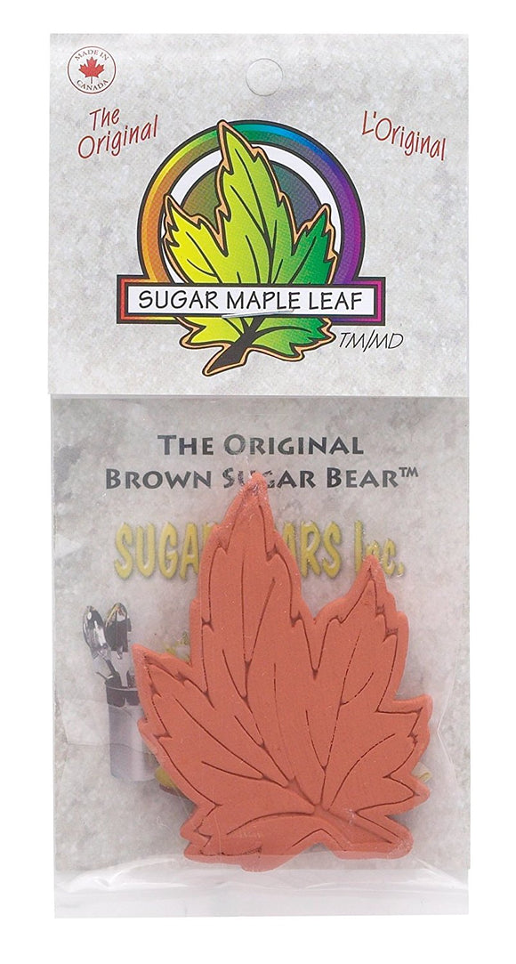 Brown Sugar Bear Sugar Saver Maple Leaf