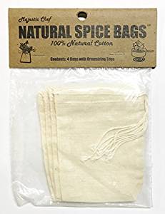 Natural Spice Bags (Set of 4)