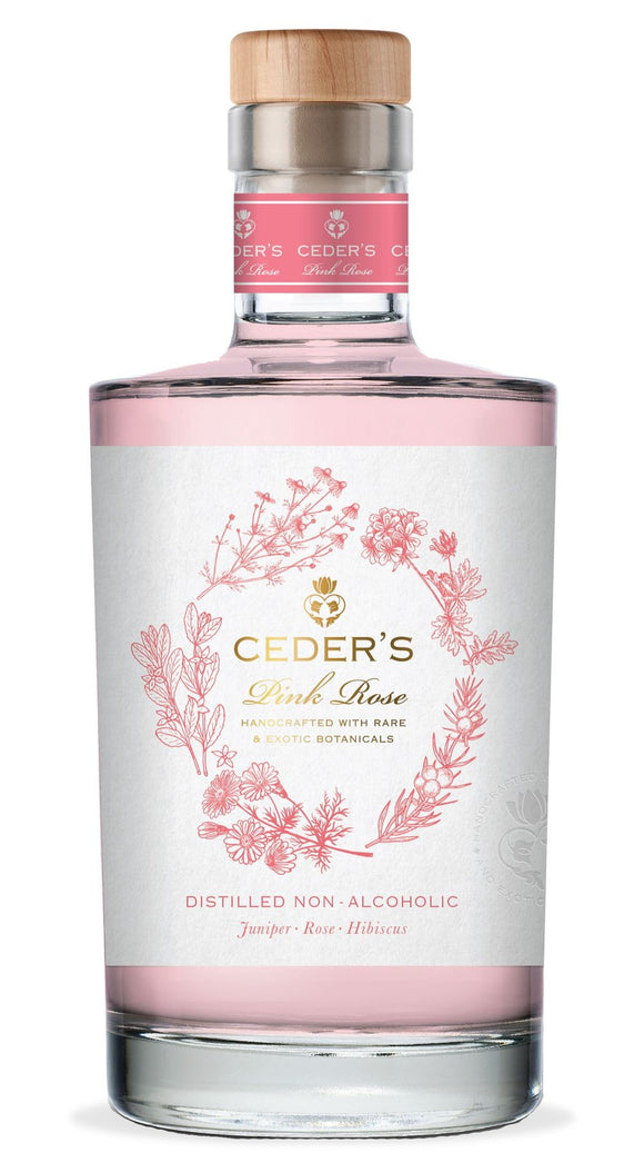 Ceder's Pink Rose Non-Alcoholic Gin