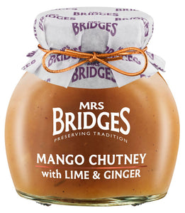 Mrs. Bridges Mango Chutney with Lime & Ginger