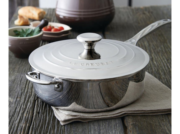 Le Creuset Stainless Steel Saute Pan